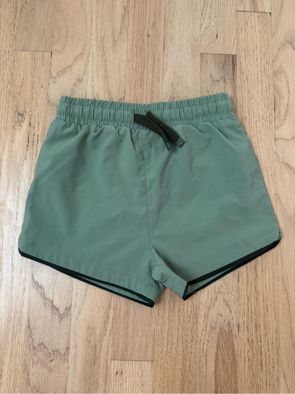 Cadets Olive Green Le Club Cabana Swim shorts size 5/6
